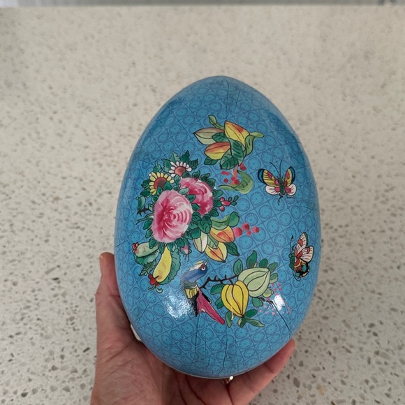 Williams Sonoma Other - Williams Sonoma Famille Rose Mache Egg